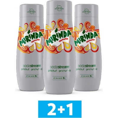 Sirup mirinda light 440 ml (3 ks) SADA (3 x sirup mirinda light 440 ml)