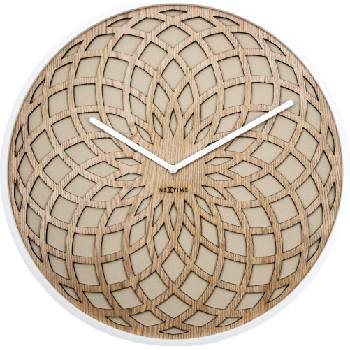 NeXtime Стенен часовник Sun Big бежов (3149BE)