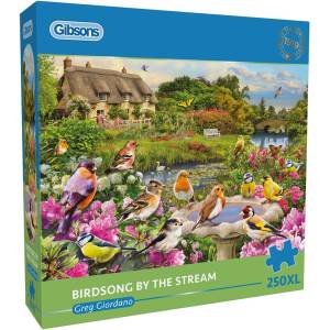 Gibsons Пъзел Gibsons от 250 XL части - Песента на птиците край потока (G2729)