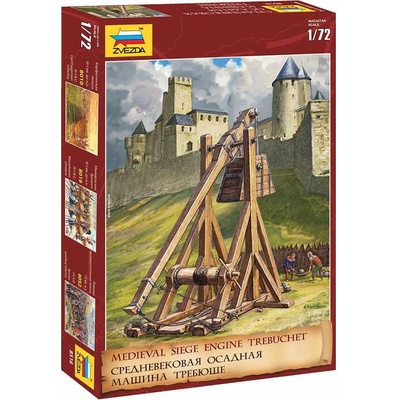 Zvezda Medieval Siege Engine Trebuchet 1:72
