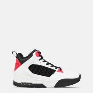 Everlast Детски баскетболни кецове Everlast Unisex Kids Layup Lace Up Basketball Trainers - White/Blk/Red