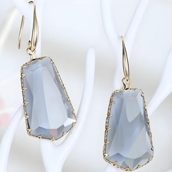 HARAHU Обеци ur-38269 - Сива kp38269 (ur-38269)