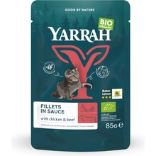 Yarrah Bio filety hovädzí gravy 28 x 85 g