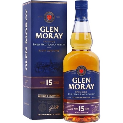 Glen Moray Elgin Heritage Whisky 15y 40% 0,7 l (tuba)