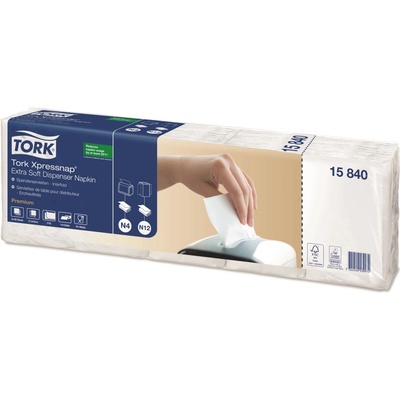Tork ubrousky Xpressnap Extra Soft 330x213mm bílé N4 – Hledejceny.cz