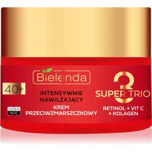 Bielenda Super Trio интензивен хидратиращ гел против бръчки 40+ 50ml