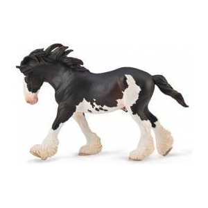 CollectA Stallion Clydesdale masci black sabino 88981 COLLECTA