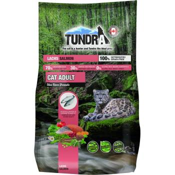 TUNDRA Cat Salmon - Премиум балансирана храна за израснали котки със сьомга, 6.8 кг