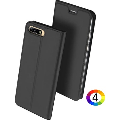 Huawei Y6 2018 / Honor 7A DUX DUCIS Кожен Калъф и Протектор