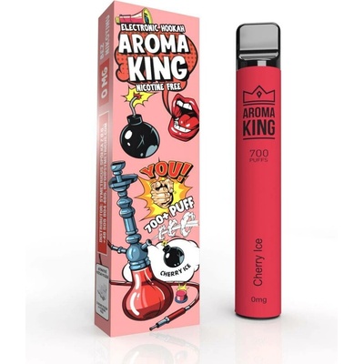 Aroma King Hookah Cherry Ice 0 mg 700 potáhnutí – Hledejceny.cz