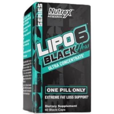 Nutrex Lipo 6 Hers Black UC | US Version [60 капсули]