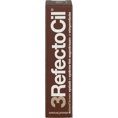 Refectocil Eyelash And Eyebrow 3 Natural Brown 15 ml – Zboží Mobilmania