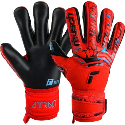 Reusch Attrakt Gold X červená/černá/modrá – Zboží Dáma