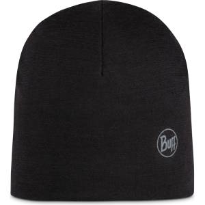 Buff Детска зимна шапка (beanie) Buff Kid's LW Merino Wool Reversible Hat Beanie - Solid Black / Cobalt - размер One Size (204-9107-0811)