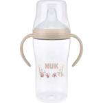 Nuk Бебешко шише NUK Perfect Match - С накрайник за сок, TC, РР, 260 ml, маймуна, бежово (10216313) - ozone