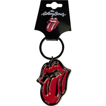 The Rolling Stones Classic Tongue Black Ключодържател (RSKEY05)
