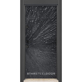 Starsteeldoor Блиндирана врата Outdoor - TC 01 Антрацит с термомост (цена без монтаж)