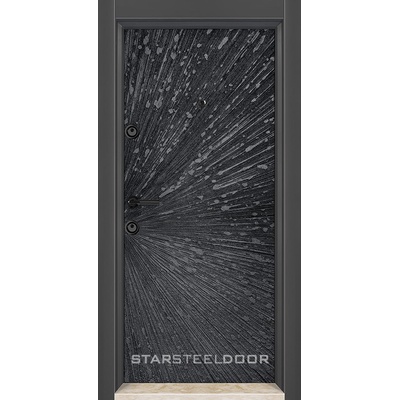 Starsteeldoor Блиндирана врата Outdoor - TC 01 Антрацит с термомост (цена без монтаж)