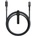 Nomad Kevlar USB-C to Lightning Cable - здрав кевларен кабел за устройства с Lightning порт (150 см) (черен)