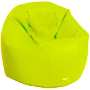 Pufrelax Пуф, за деца, 210л. , Relaxo - Neon Green, За открито, Пълнеж от Полистиролни (PUF-G-R-PEX-GRNE)