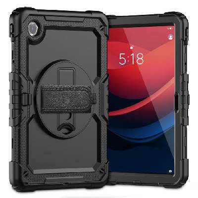 360 градусов калъф за таблет Lenovo Tab M11 / K11e 11.0 от Tech-Protect Solid360 - Черен (5906203691739)
