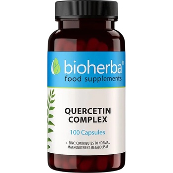 Bioherba Quercetin Complex, 100 капсули, Bioherba