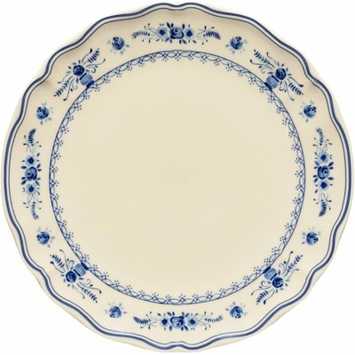 Costa Nova Modrý/béžový kameninový tanier ø 27 cm Vila
