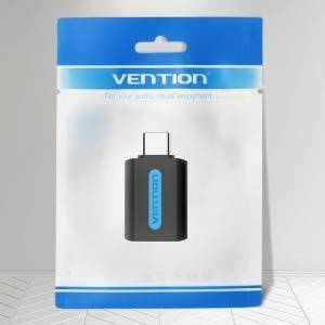 Vention CDUB0 gender changer / USB C USB A cable Black