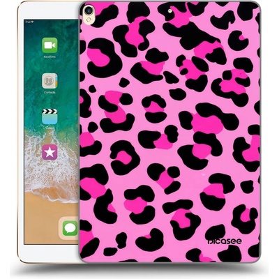 Picasee silikónový prehľadný obal pre Apple iPad Pro 10.5" 2017 2. gen Pink Tiger