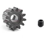 ROBITRONIC Пиньон 12 зъба Модул 1 Отвор на оста 5мм Pinion Module 1 12T Bore 5mm RW1012 (RW1012)