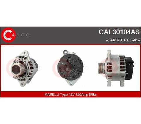 Generátor CASCO CAL30104AS