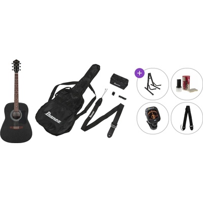 Ibanez V54NJP-WK Premium SET Weathered Black Open Pore Акустична китара
