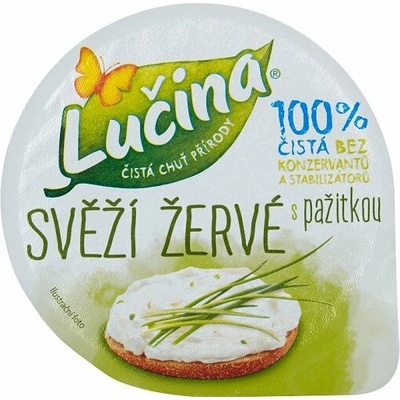 Lučina Svěží žervé s pažitkou 80 g