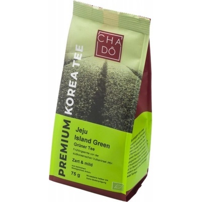 Cha Dô Jeju Island Zelený čaj sypaný Südkorea Premium, 75 g