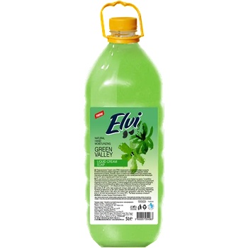 Image 1 of Elvi Елви течен сапун 5л зелен Билкови листа (е-4910)