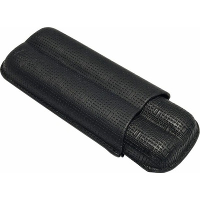 Angelo pouzdro na 2 doutníky Etue černé matné 160 mm