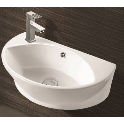 Inter Ceramic УМИВАЛНИК icc3045l 45см С ЛЯВ ОТВОР БЯЛ (icc3045l)
