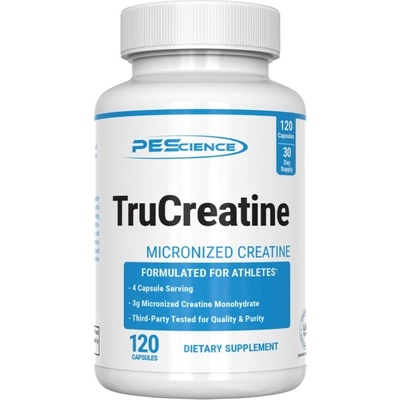 PES TruCreatine | Creatine Anhydrous [120 капсули]