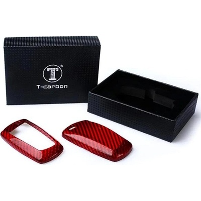 Kľúčenka T-carbon pre BMW 1 6 SERIES, červená
