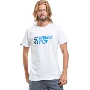 Meatfly мъжка тениска Revital White Meatfly | Byal | МЪЖЕ | S