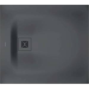 Duravit Sustano - Душ-тава, 90x80 см, DuraSolid, матово тъмно сиво 720270650000000 (720270650000000)