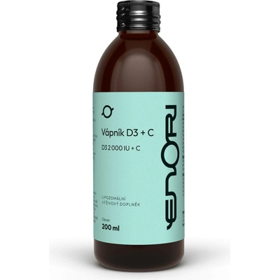 Enori lipozomální Vápník D3+C 200 ml