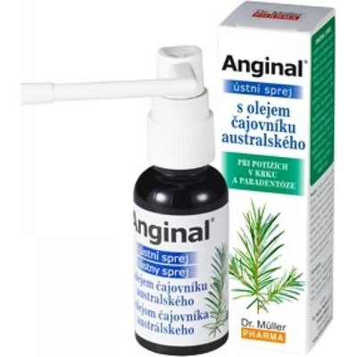 Anginal ústny sprej so šalviou 30 ml