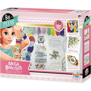 Buki France Творчески комплект Buki France - Разноцветни гривни (BKBE003)