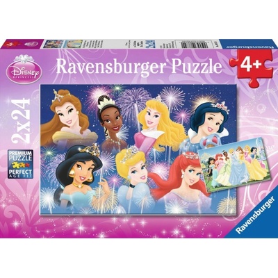 Ravensburger Disney Princezny 2 x 24 dielov