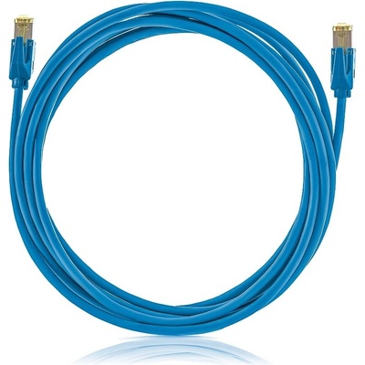 KELine KEL-C6A-P-005-BL Patch STP, Category 6A, LSOH, 0,5m, modrý