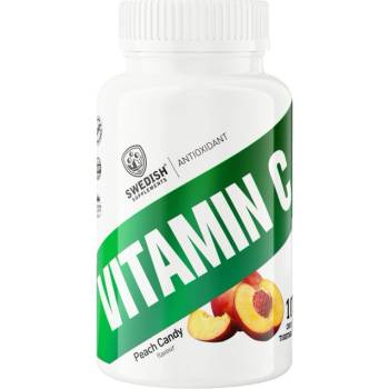 Image 1 of Swedish Supplements Vitamin C 500 mg [100 Дъвчащи таблетки] Праскова