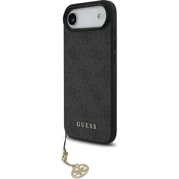 GUESS Калъф Guess 4G Charms Collection MagSafe за iPhone Air - черен