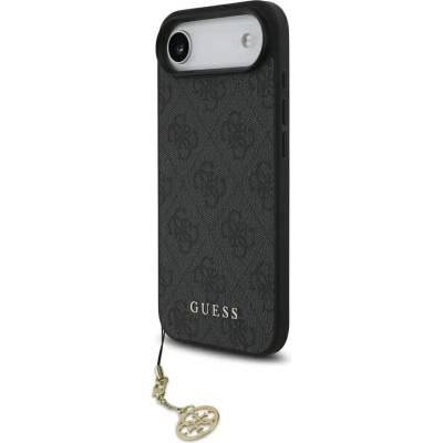 GUESS Калъф Guess 4G Charms Collection MagSafe за iPhone Air - черен