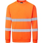 Portwest hi-vis essential es1 es303 / Мъжки светлоотразителен суичър - hv оранжев 5xl (es303orr5xl)